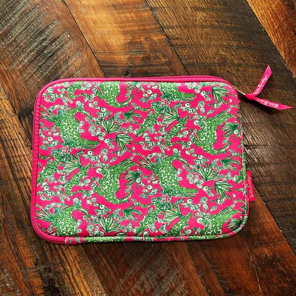 LILY PULITZER ALLIGATOR IPAD TABLET CASE - Picture 1 of 6